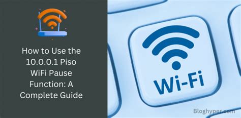 geraldine piso wifi|How to Use the 10.0.0.1 Piso WiFi Pause Function – TechBead.